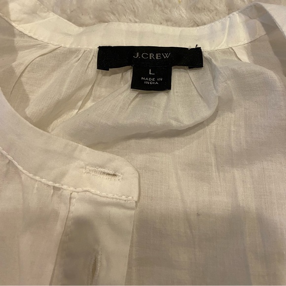 J Crew Re-Imagined Line White Button Down - Picture 5 of 5